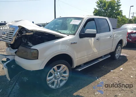 2008 Ford F-150 Harley-Davidson/Limited z USA, uszkodzony, nr VIN 1FTRW14588FA83137